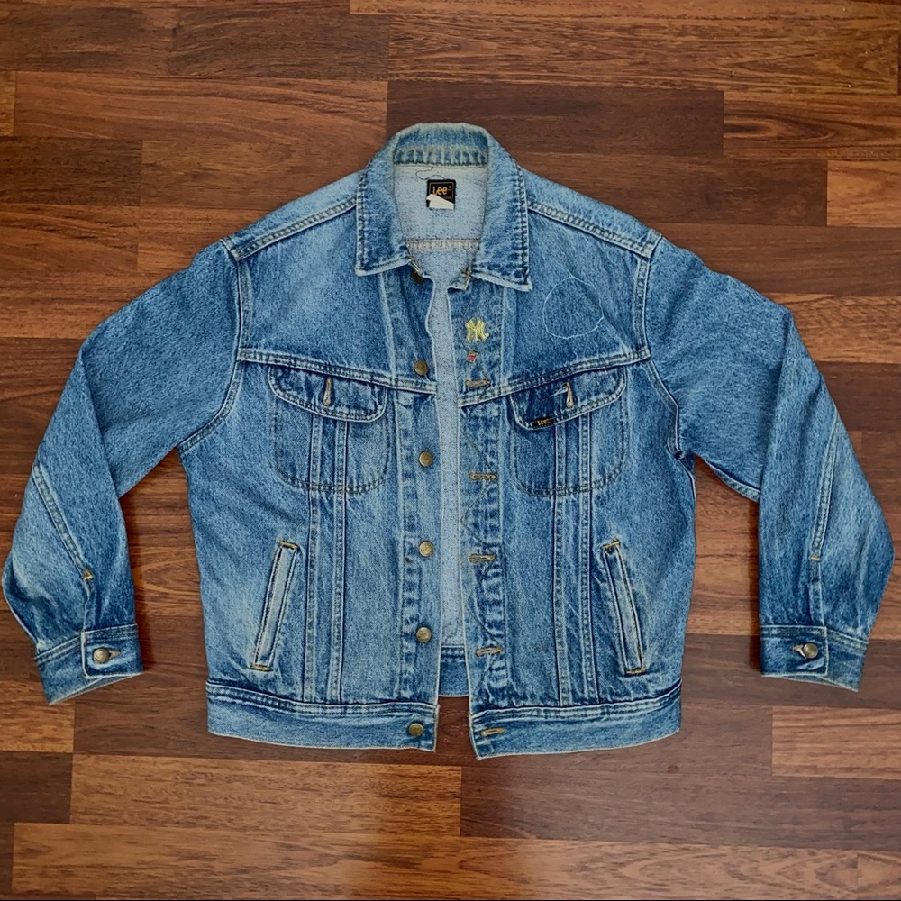 VINTAGE Customized Lee Jean Jacket M